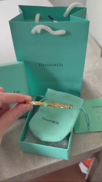 gold tiff bracelet £10 sale