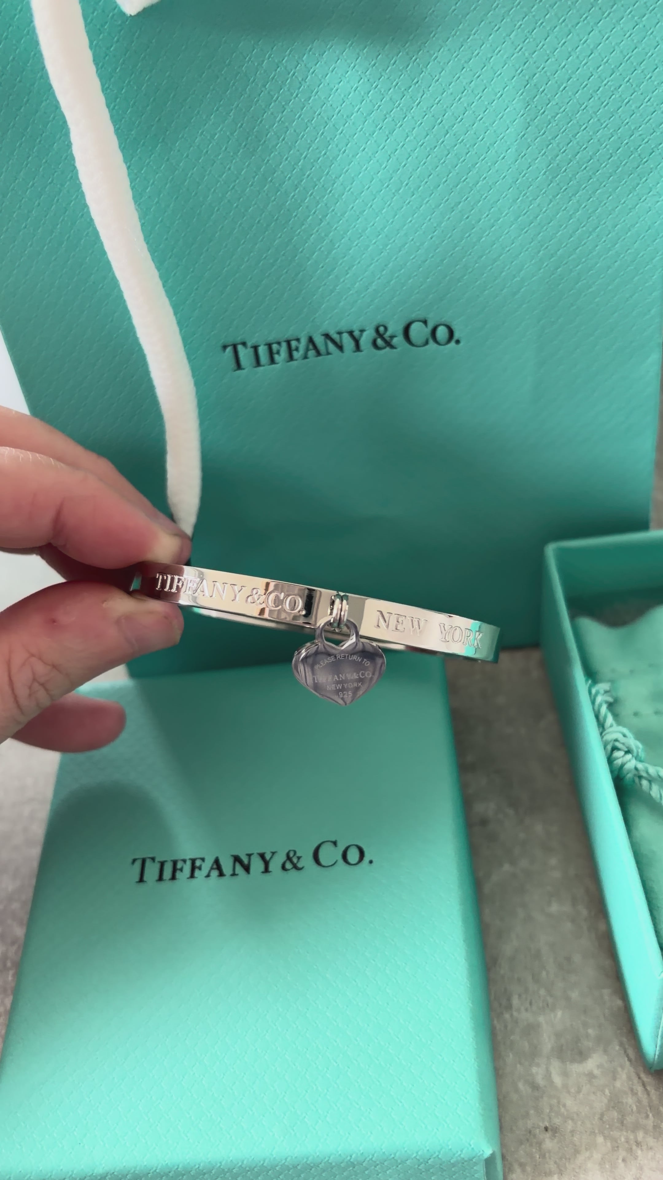 Tiffany silver bracelet £20